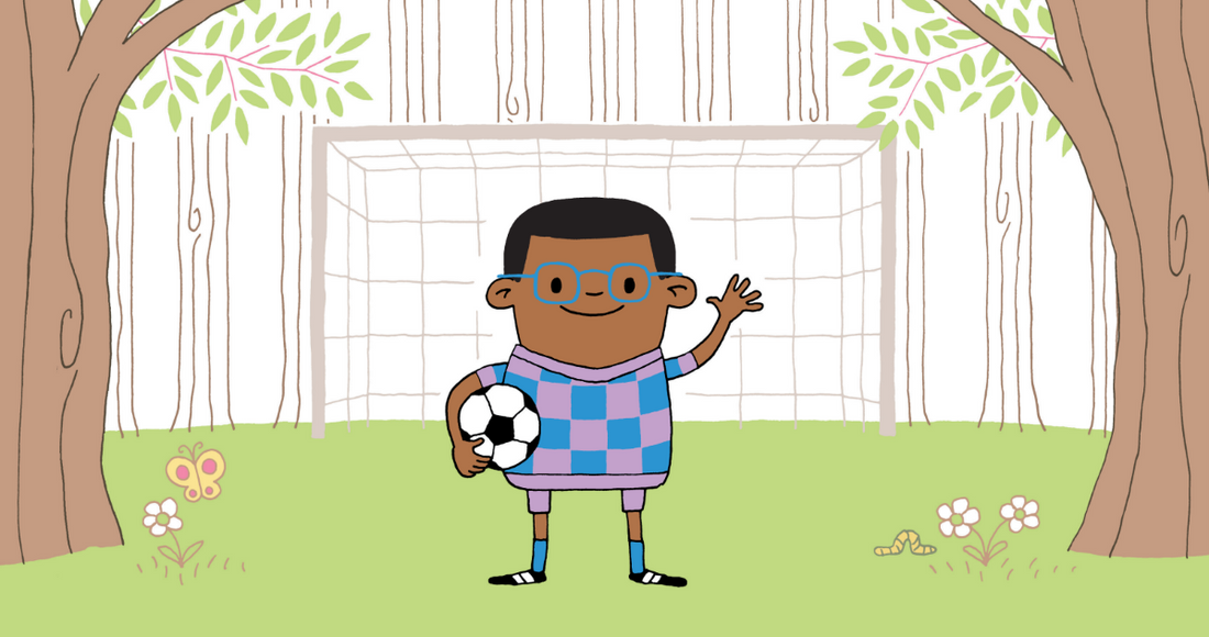 Original personalised illustration by Tom Chitty for My Little Dream Team. Why personalised stories encourage children to read more